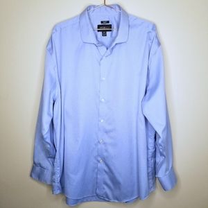 Kenneth cole blue dress shirt (h)